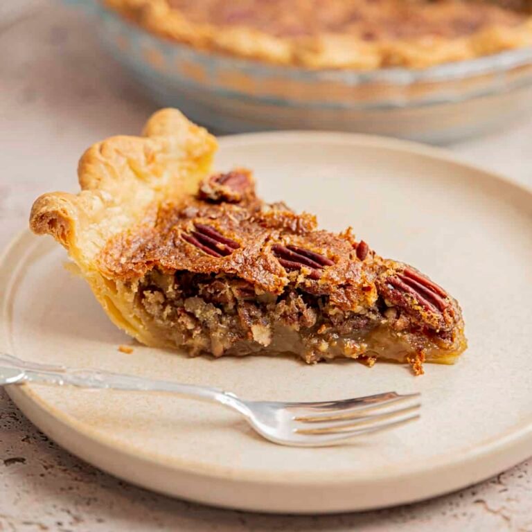 Pecan pie (no corn syrup)
