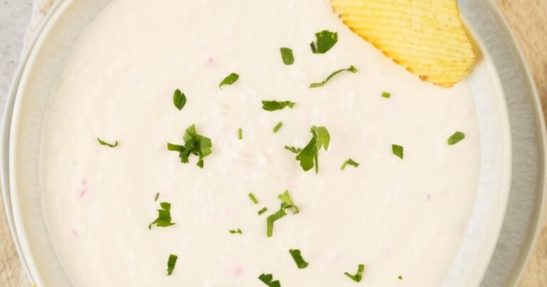 cream cheese onion dip