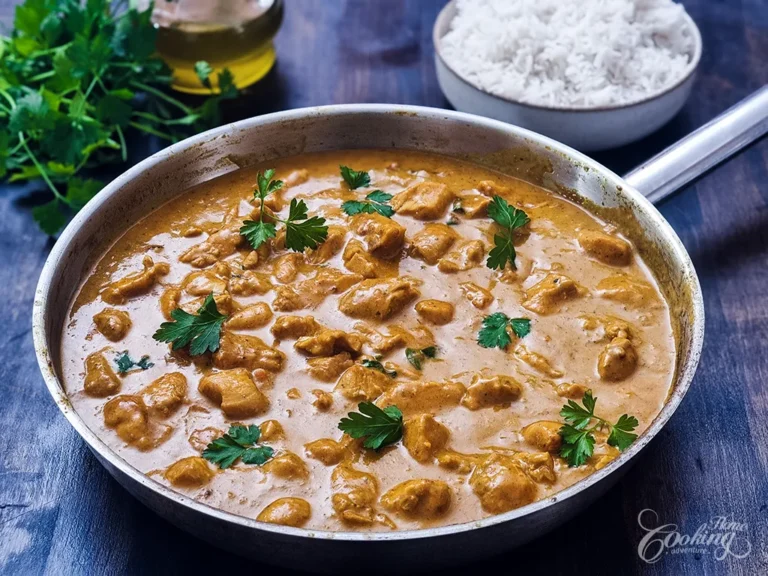 Easy 30 minute chicken curry high in protein and family friendly