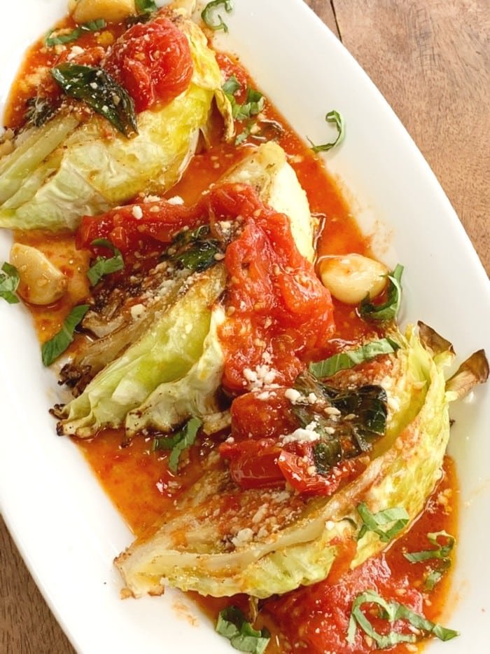 italian roast cabbage
