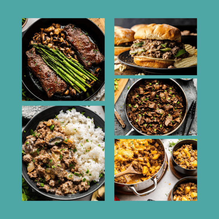 Easy beef skillet recipe perfect for a quick weeknight dinner