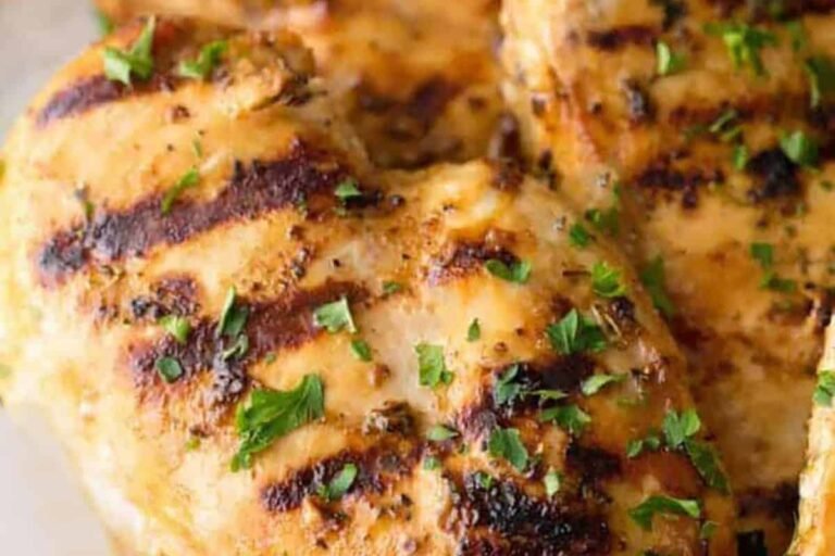 my favorite grilled chicken dinner